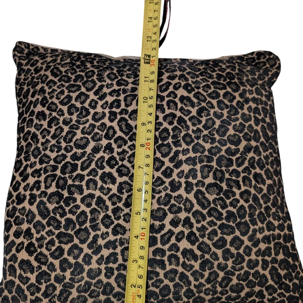 Source Unknown Animal Print Pillow